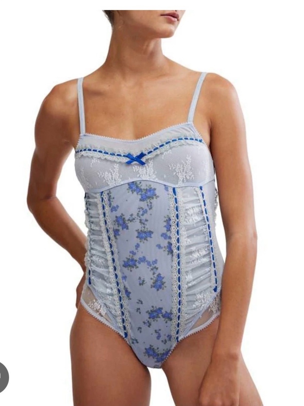 NWOT Free People Sara Corset Body suit, Size S,